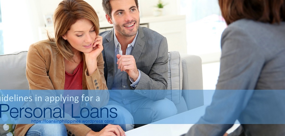 Guidelines in Applying for a Personal Loan Online